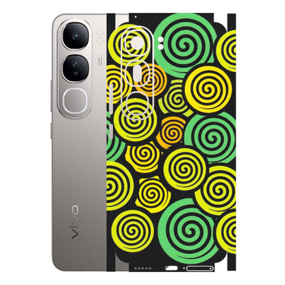 VIVO Z/V/X/T/U/S Series Phone Skins (All Models) - Crazy Spiral - Matte Finish (M-91) Vivo V40 Lite