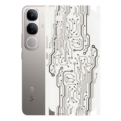 VIVO Z/V/X/T/U/S Series Phone Skins (All Models) - Tech Circuits - Transparent Finish (T-03) Vivo V40 Lite