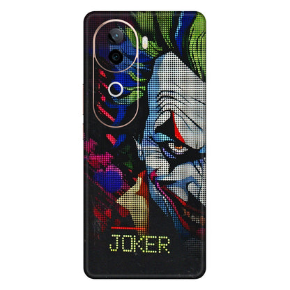 VIVO Z/V/X/T/U/S Series Phone Skins (All Models) - Joker Dot Matrix - 3D Embossed Finish (L-08) Vivo V40E (5G)