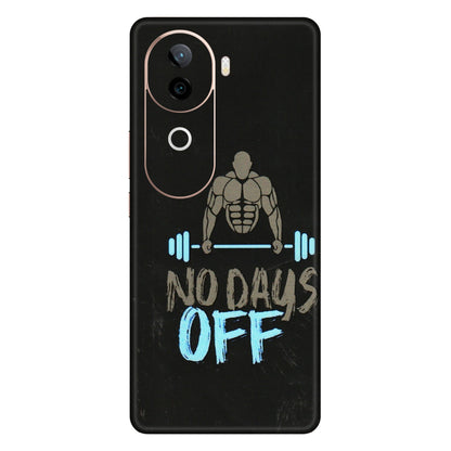 VIVO Z/V/X/T/U/S Series Phone Skins (All Models) - Gym Lover - 3D Embossed Finish (L-127) Vivo V40E (5G)