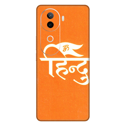 VIVO Z/V/X/T/U/S Series Phone Skins (All Models) - Hindu Kesari - 3D Embossed Finish (L-154) Vivo V40E (5G)