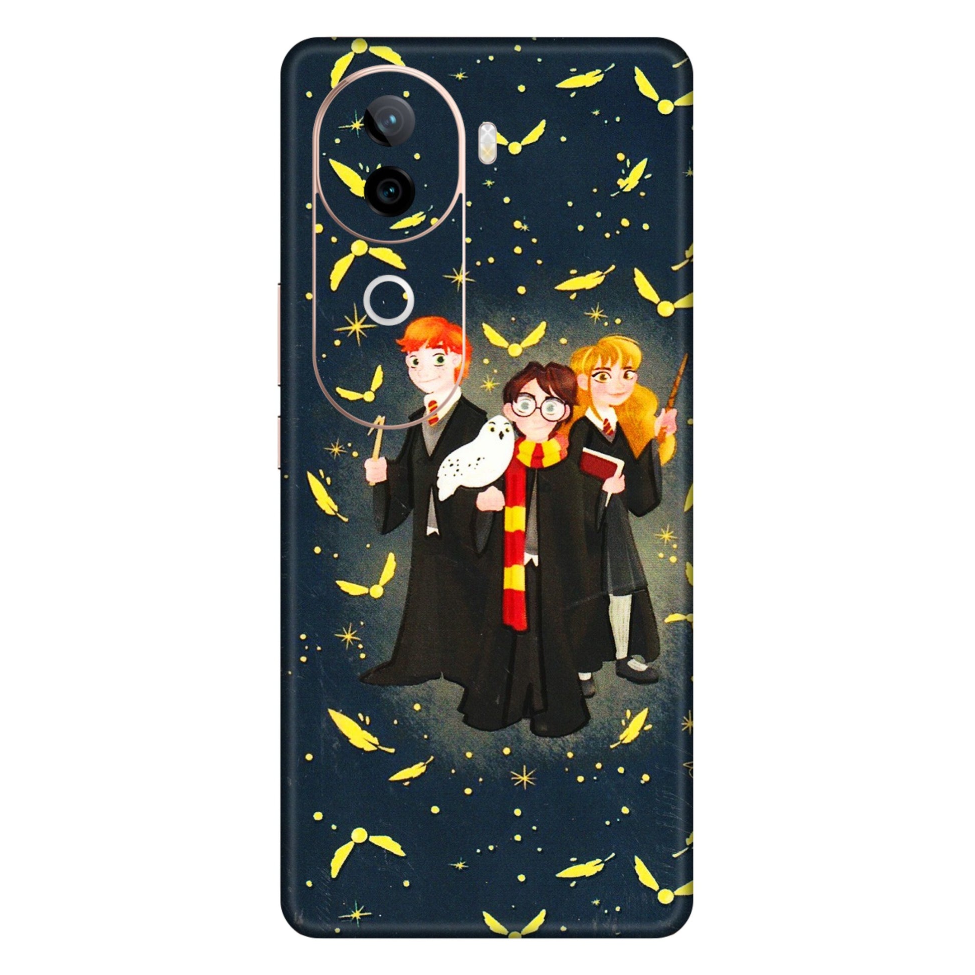 VIVO Z/V/X/T/U/S Series Phone Skins (All Models) - Harry Potter - 3D Embossed Finish (L-183) Vivo V40E (5G)
