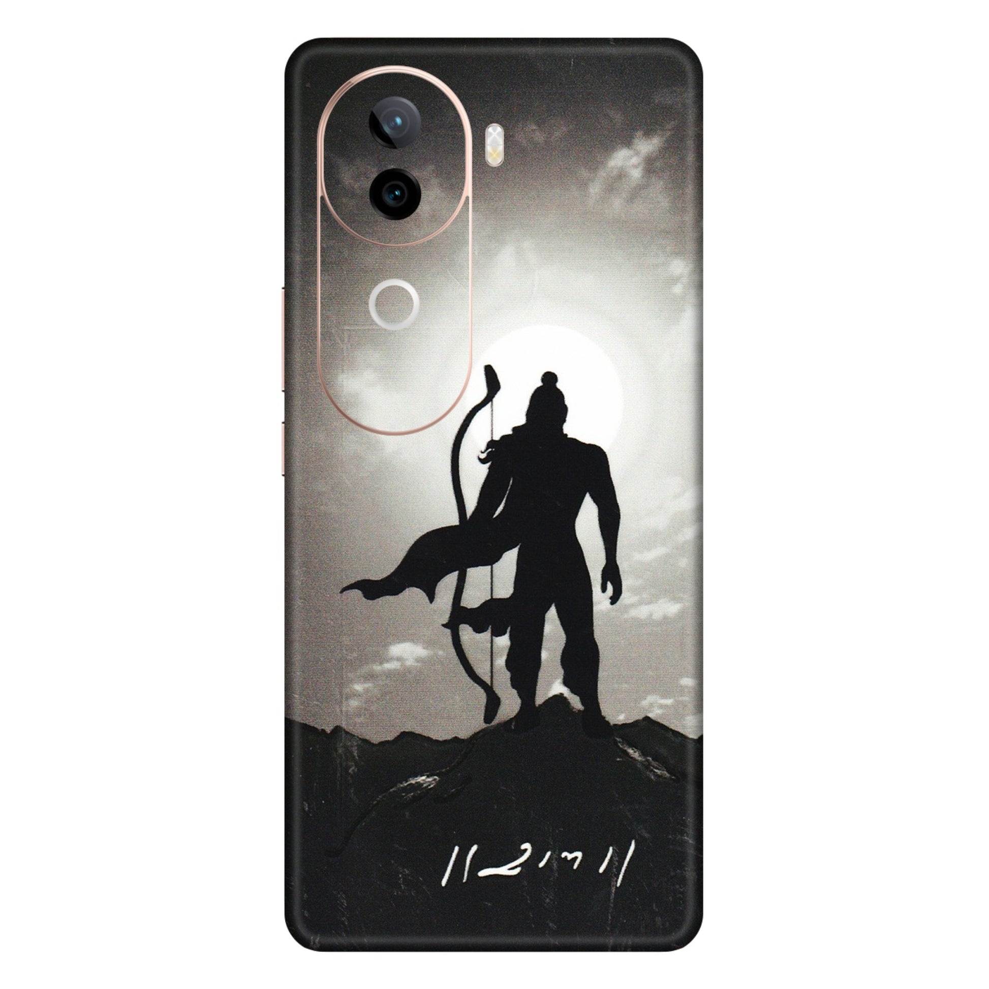 VIVO Z/V/X/T/U/S Series Phone Skins (All Models) - Jai Siya Ram - 3D Embossed Finish (L-200) Vivo V40E (5G)