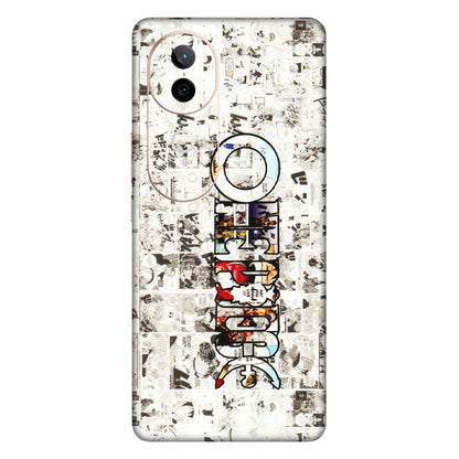 VIVO Z/V/X/T/U/S Series Phone Skins (All Models) - One Piece Manga - 3D Embossed Finish (L-26) Vivo V40E (5G)