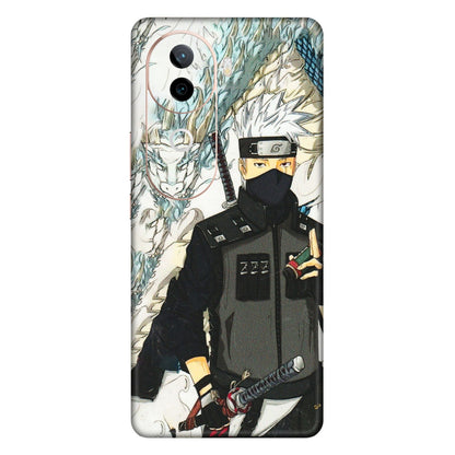 VIVO Z/V/X/T/U/S Series Phone Skins (All Models) - Kakashi Hatake Naruto Anime - 3D Embossed Finish (L-46) Vivo V40E (5G)