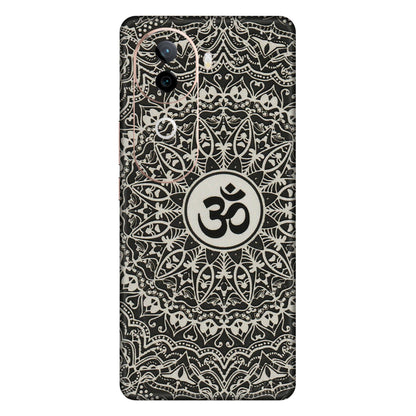 VIVO Z/V/X/T/U/S Series Phone Skins (All Models) - Aum Elegant Mandala - 3D Embossed Finish (L-62) Vivo V40E (5G)