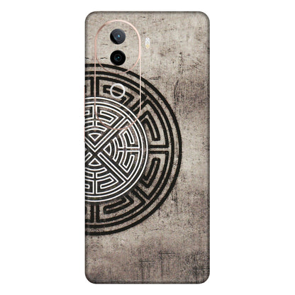 VIVO Z/V/X/T/U/S Series Phone Skins (All Models) - Mysterious Circular Design - 3D Embossed Finish (L-63) Vivo V40E (5G)