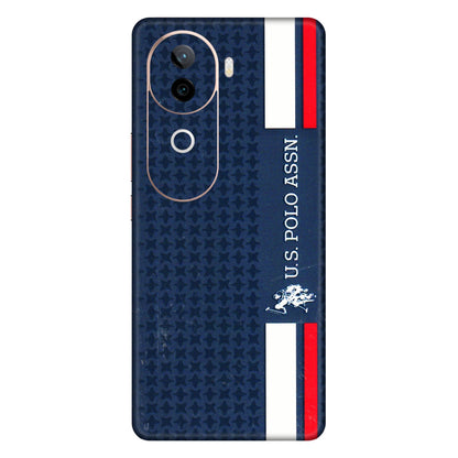 VIVO Z/V/X/T/U/S Series Phone Skins (All Models) - US POLO Designer Brand - 3D Embossed Finish (L-65) Vivo V40E (5G)
