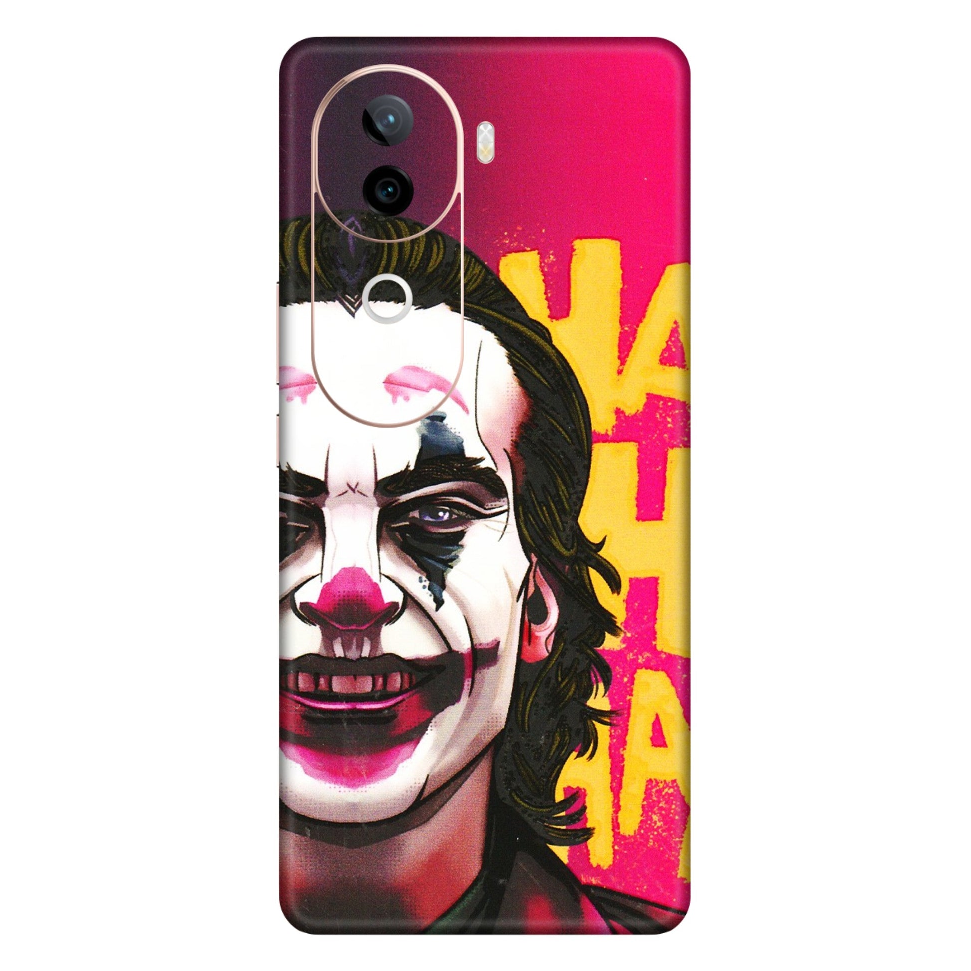 VIVO Z/V/X/T/U/S Series Phone Skins (All Models) - Joker Evil Laugh - 3D Embossed Finish (L-97) Vivo V40E (5G)