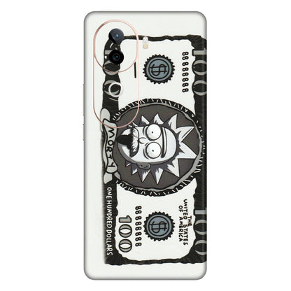 VIVO Z/V/X/T/U/S Series Phone Skins (All Models) - Rick And Morty Hundred Dollar Anime - Matte Finish (M-161) Vivo V40E (5G)