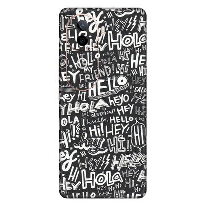 VIVO Z/V/X/T/U/S Series Phone Skins (All Models) - Hi Hello Doodles - Matte Finish (M-25) Vivo V40E (5G)