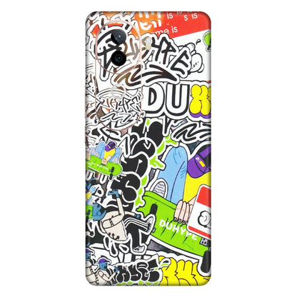 VIVO Z/V/X/T/U/S Series Phone Skins (All Models) - Dope Graffiti - Matte Finish (M-61) Vivo V40E (5G)