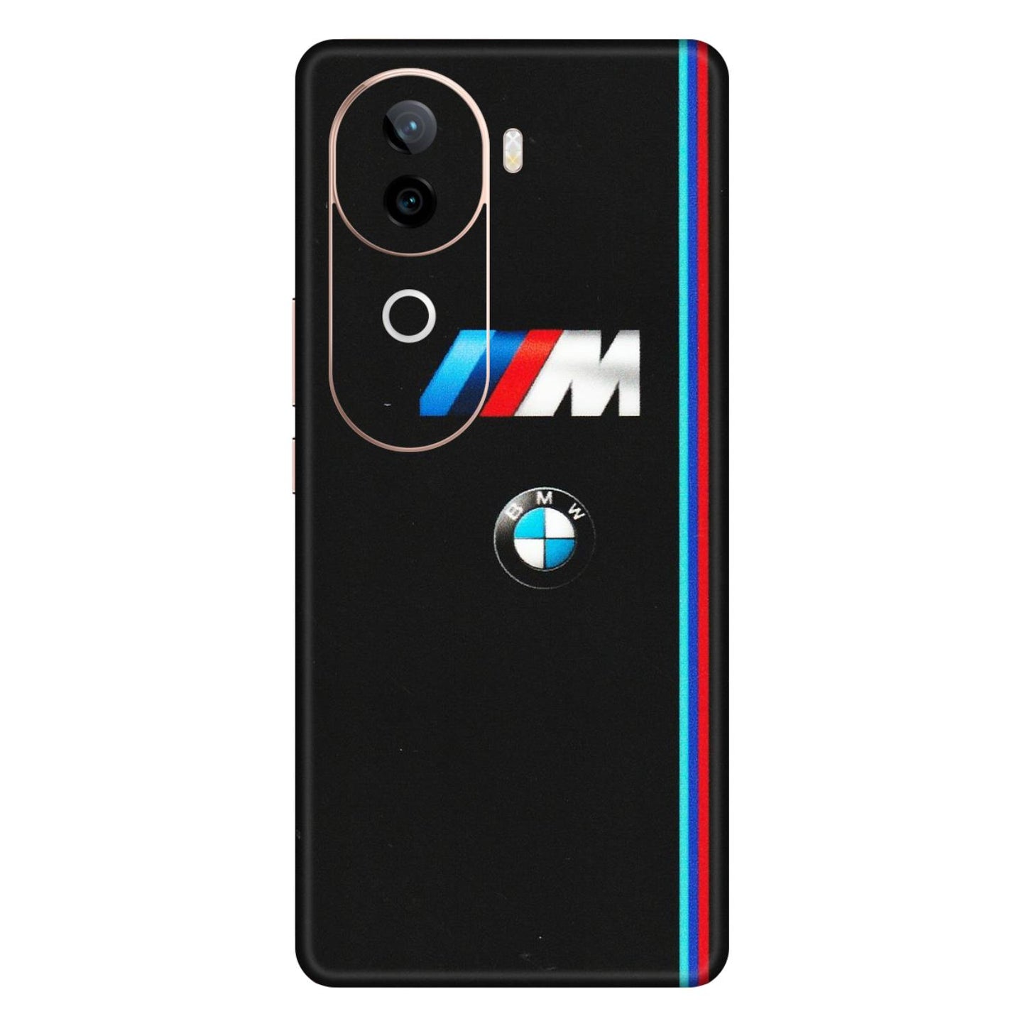 VIVO Z/V/X/T/U/S Series Phone Skins (All Models) - Styling With Black BMW - Matte Finish (M-74) Vivo V40E (5G)