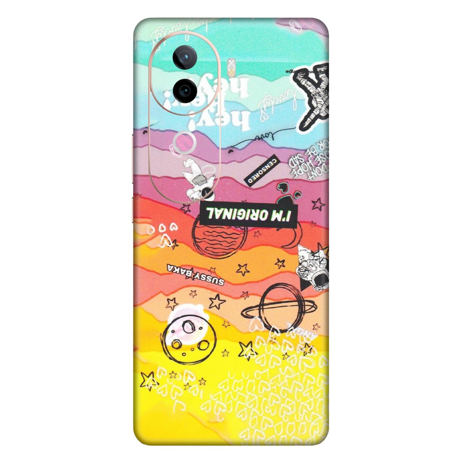 VIVO Z/V/X/T/U/S Series Phone Skins (All Models) - The Original Astronaut - Matte Finish (M-79) Vivo V40E (5G)
