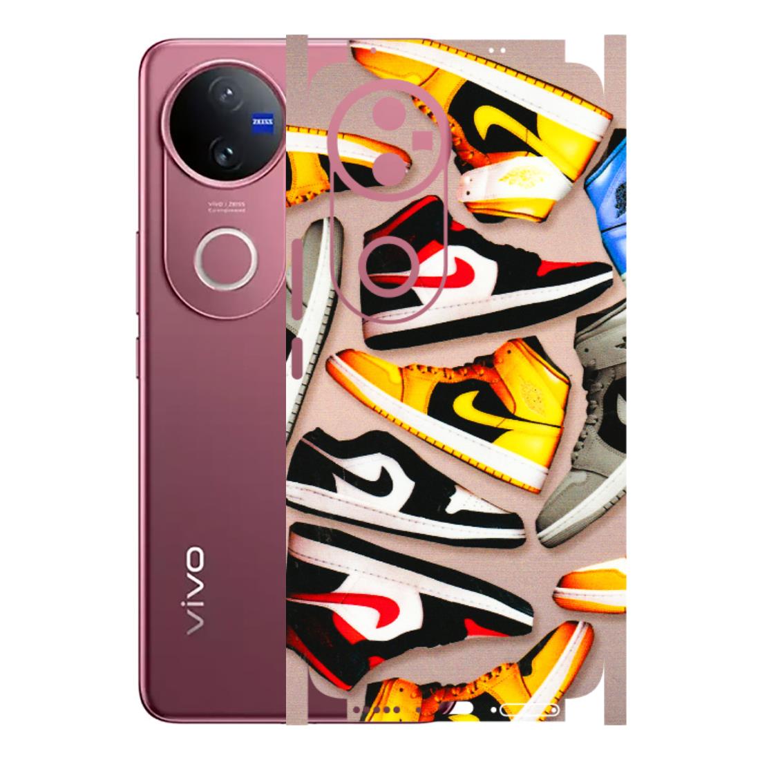 VIVO Z/V/X/T/U/S Series Phone Skins (All Models) - Sneaker Lover - 3D Embossed Finish (L-135) Vivo V50 5G