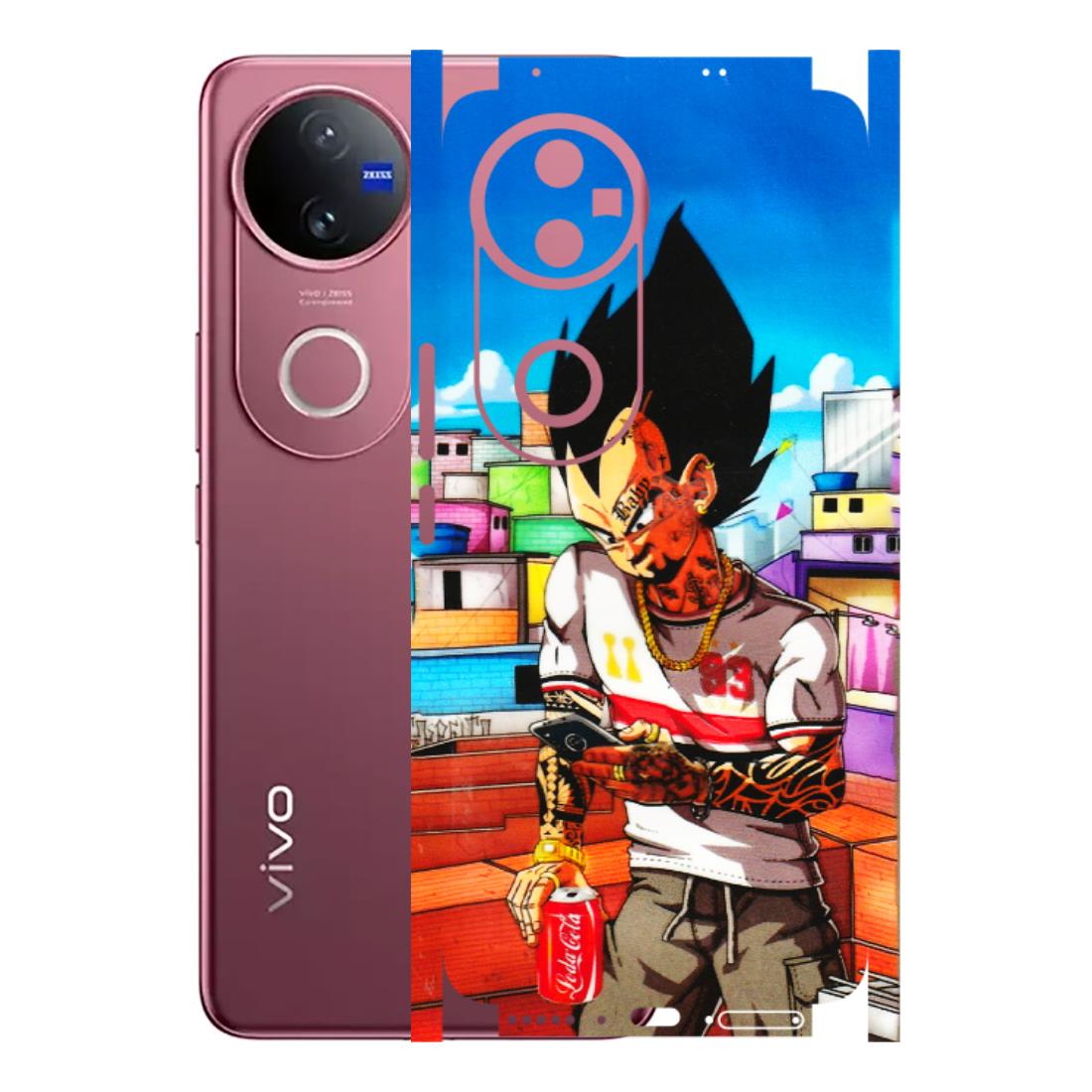 VIVO Z/V/X/T/U/S Series Phone Skins (All Models) - Vegeta - 3D Embossed Finish (L-136) Vivo V50 5G