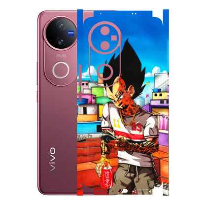 VIVO Z/V/X/T/U/S Series Phone Skins (All Models) - Vegeta - 3D Embossed Finish (L-136) Vivo V50 5G