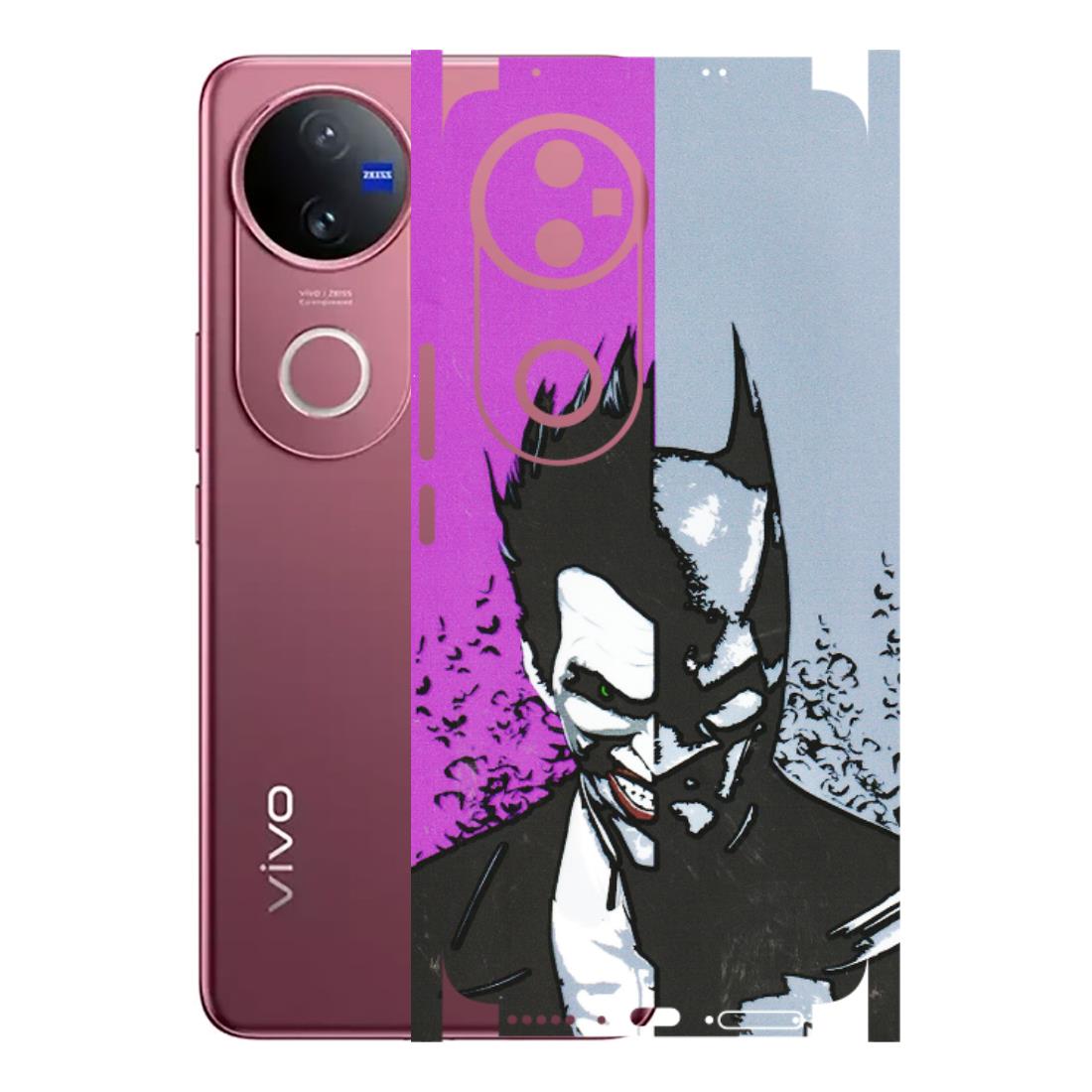 VIVO Z/V/X/T/U/S Series Phone Skins (All Models) - Batman & Joker - 3D Embossed Finish (L-143) Vivo V50 5G