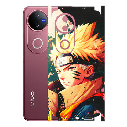 VIVO Z/V/X/T/U/S Series Phone Skins (All Models) - New Naruto - 3D Embossed Finish (L-148) Vivo V50 5G
