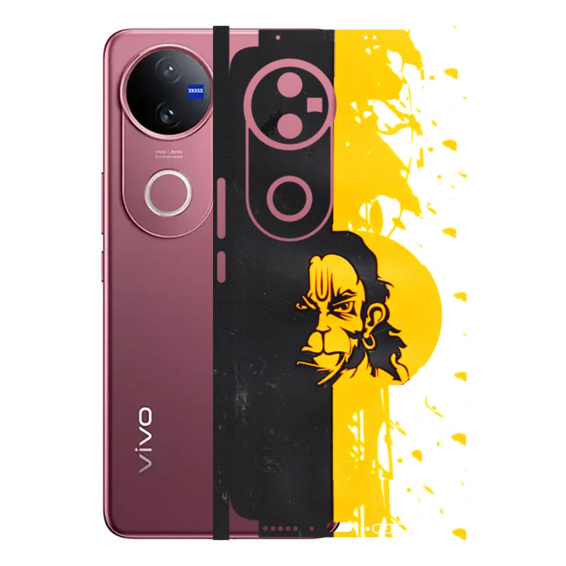 VIVO Z/V/X/T/U/S Series Phone Skins (All Models) - Bajrangbali - 3D Embossed Finish (L-151) Vivo V50 5G