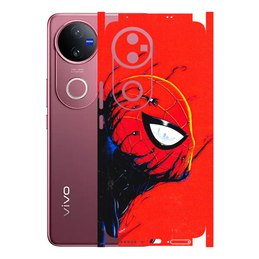 VIVO Z/V/X/T/U/S Series Phone Skins (All Models) - Spiderman Face Venom - 3D Embossed Finish (L-165) Vivo V50 5G