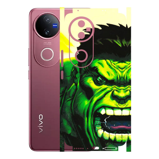 VIVO Z/V/X/T/U/S Series Phone Skins (All Models) - Hulk - 3D Embossed Finish (L-180) Vivo V50 5G