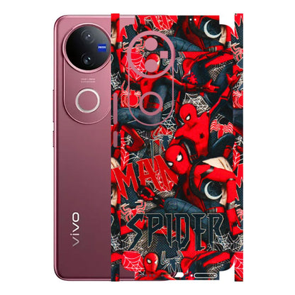 VIVO Z/V/X/T/U/S Series Phone Skins (All Models) - SpiderMan Cool - 3D Embossed Finish (L-188) Vivo V50 5G