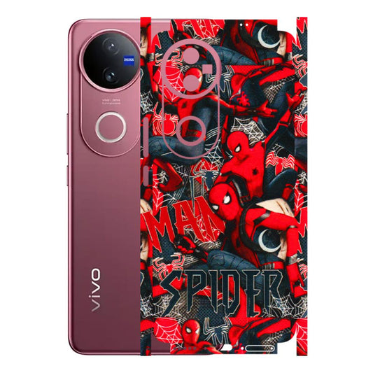 VIVO Z/V/X/T/U/S Series Phone Skins (All Models) - SpiderMan Cool - 3D Embossed Finish (L-188) Vivo V50 5G