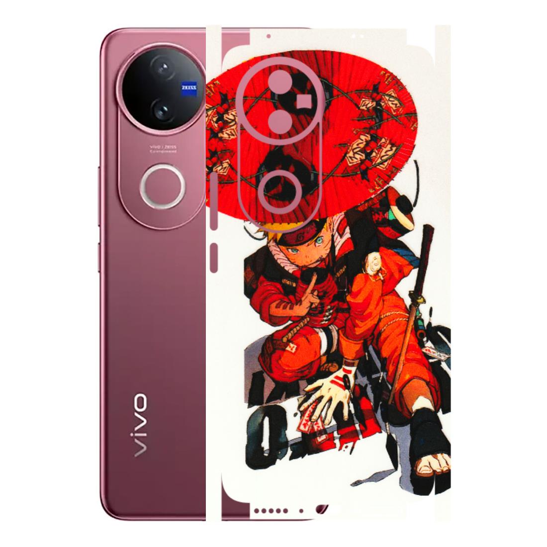 VIVO Z/V/X/T/U/S Series Phone Skins (All Models) - Naruto - 3D Embossed Finish (L-208) Vivo V50 5G