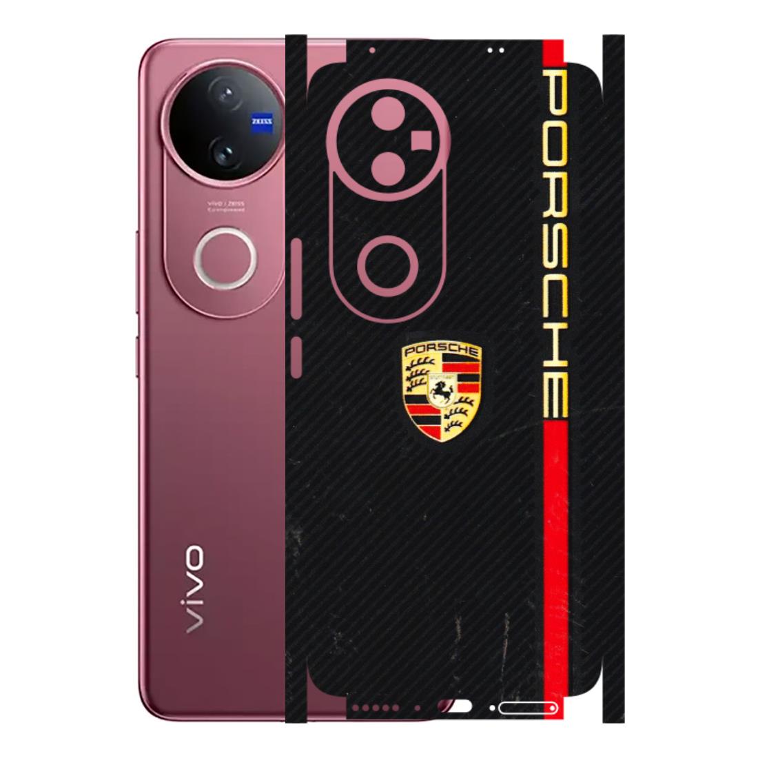 VIVO Z/V/X/T/U/S Series Phone Skins (All Models) - Premium Porsche - 3D Embossed Finish (L-225) Vivo V50 5G