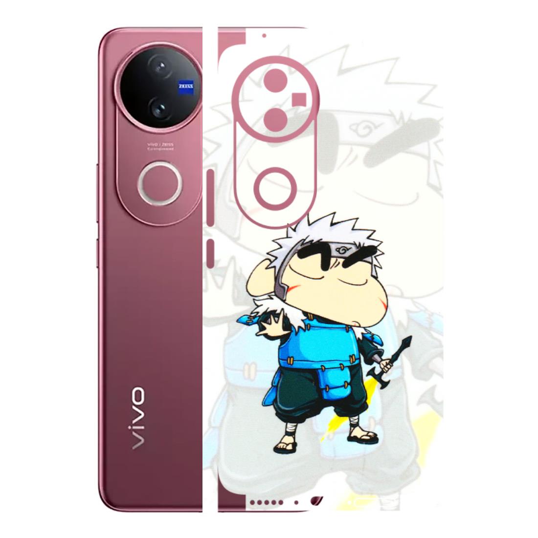 VIVO Z/V/X/T/U/S Series Phone Skins (All Models) - Angry Young Shinchan - 3D Embossed Finish (L-226) Vivo V50 5G