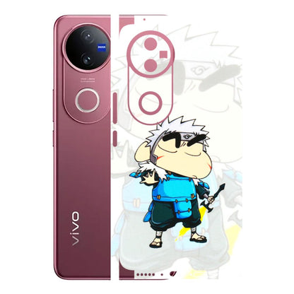 VIVO Z/V/X/T/U/S Series Phone Skins (All Models) - Angry Young Shinchan - 3D Embossed Finish (L-226) Vivo V50 5G