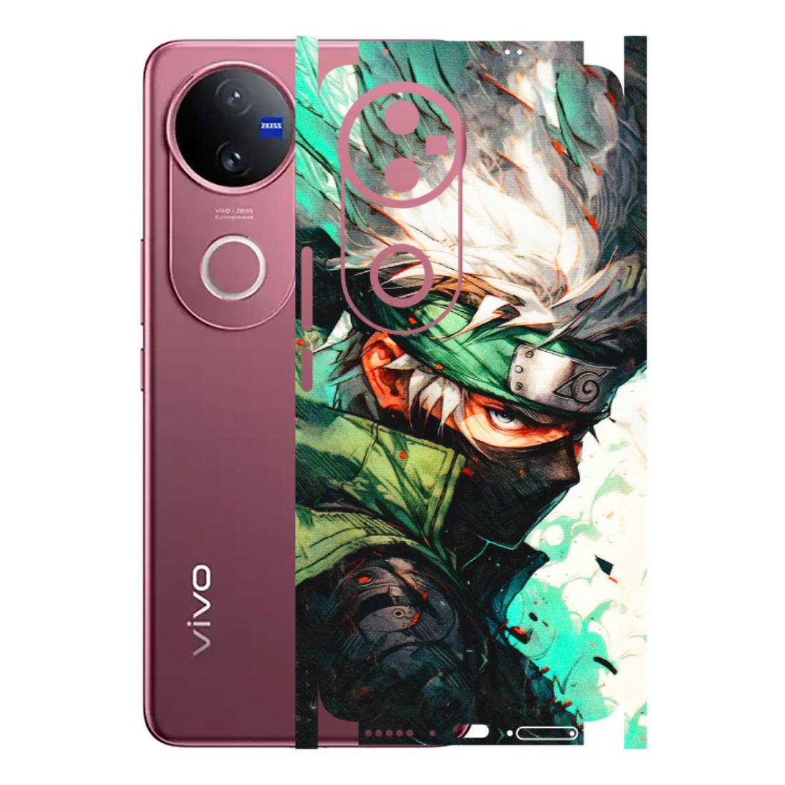 VIVO Z/V/X/T/U/S Series Phone Skins (All Models) - Kakashi Side Profile - 3D Embossed Finish (L-249) Vivo V50 5G