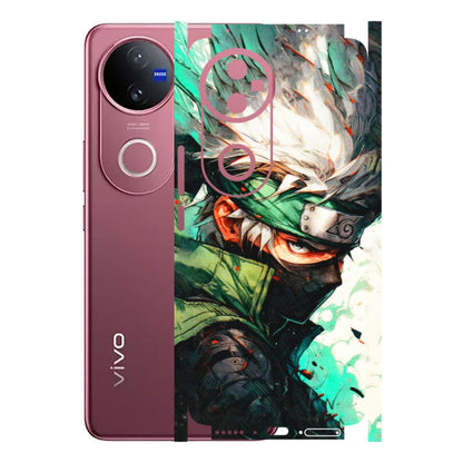 VIVO Z/V/X/T/U/S Series Phone Skins (All Models) - Kakashi Side Profile - 3D Embossed Finish (L-249) Vivo V50 5G