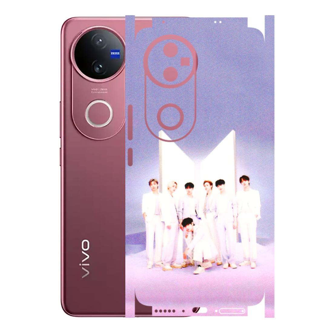 VIVO Z/V/X/T/U/S Series Phone Skins (All Models) - BTS - 3D Embossed Finish (L-94) Vivo V50 5G