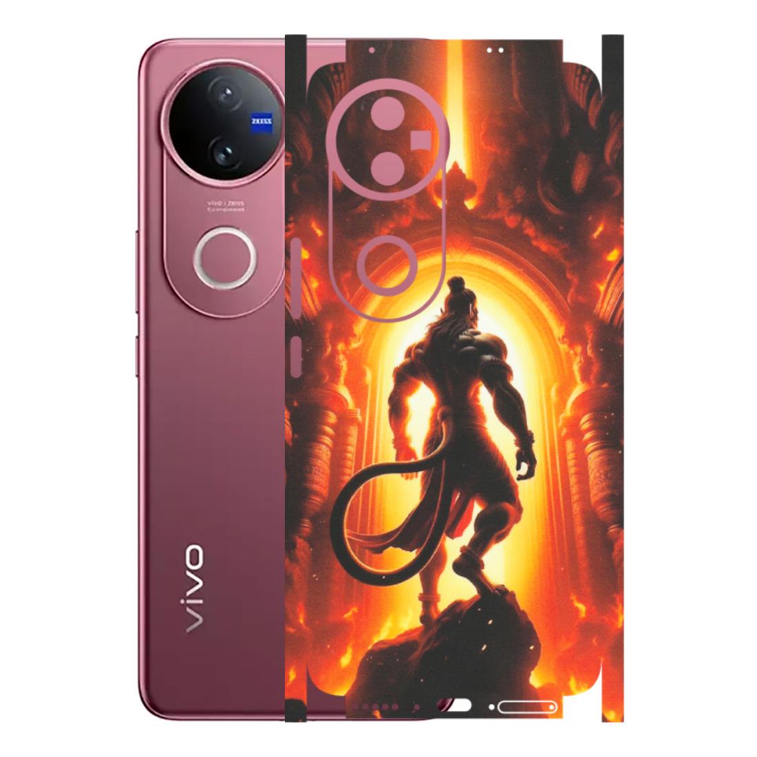 VIVO Z/V/X/T/U/S Series Phone Skins (All Models) - HanumanJi - Matte Finish (M-06) Vivo V50 5G