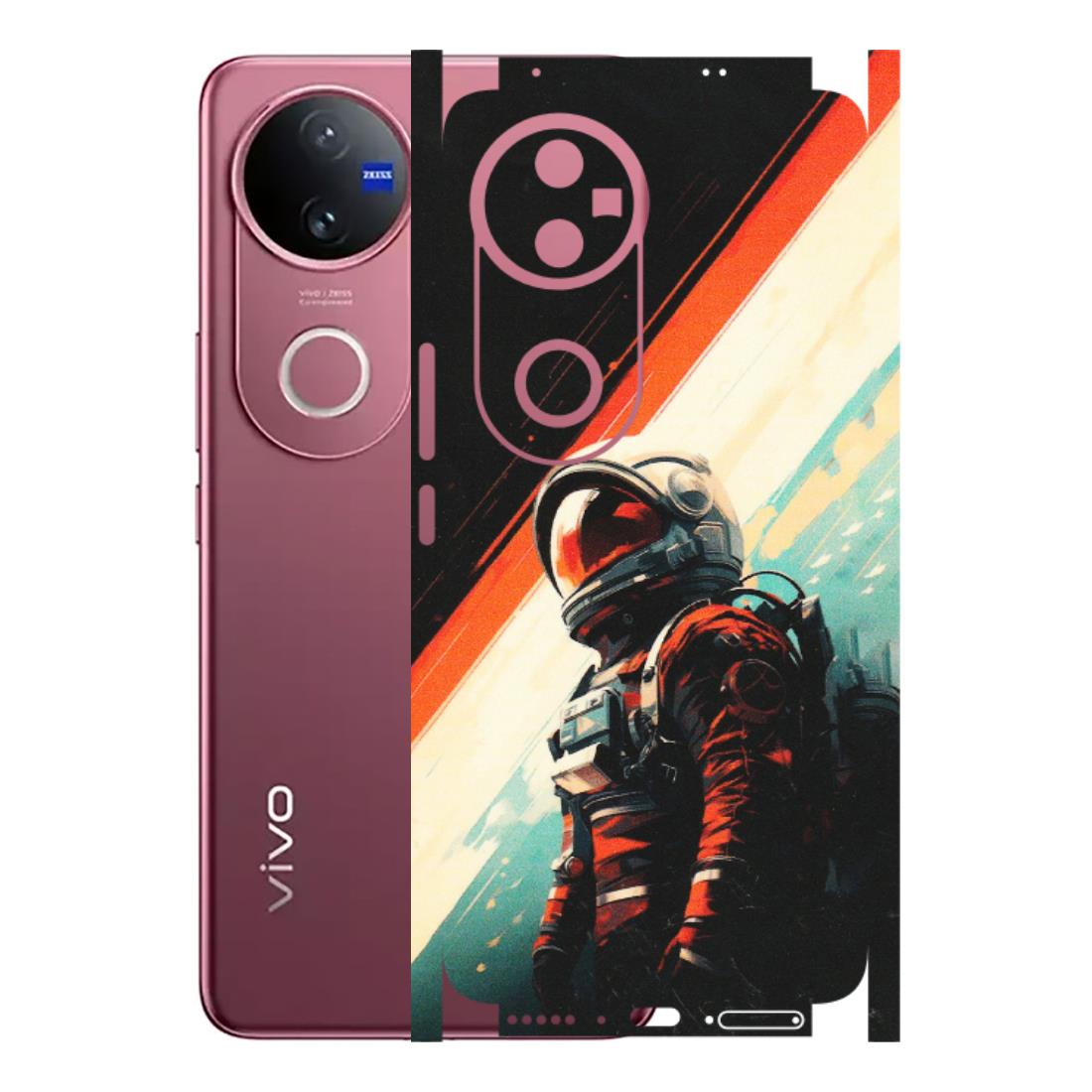 VIVO Z/V/X/T/U/S Series Phone Skins (All Models) - Astro Delight - Matte Finish (M-109) Vivo V50 5G