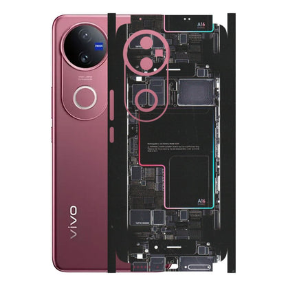 VIVO Z/V/X/T/U/S Series Phone Skins (All Models) - Motherboard Circuit Layout - Matte Finish (M-117) Vivo V50 5G