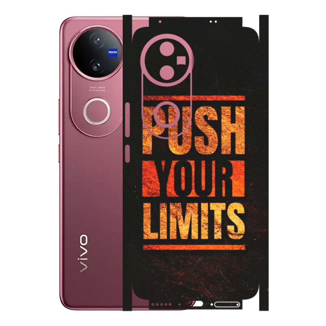 VIVO Z/V/X/T/U/S Series Phone Skins (All Models) - Push Your Limits - Matte Finish (M-118) Vivo V50 5G