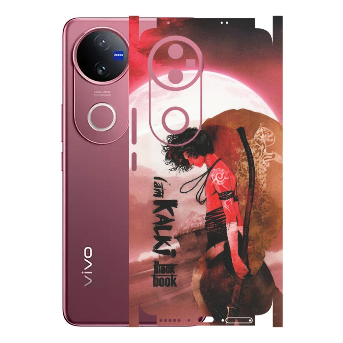 VIVO Z/V/X/T/U/S Series Phone Skins (All Models) - The Black Book Kalia Anime - Matte Finish (M-129) Vivo V50 5G