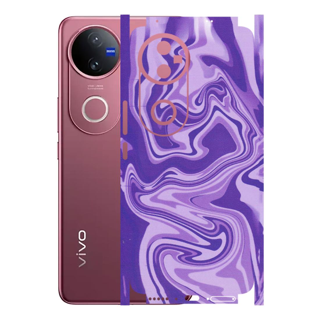 VIVO Z/V/X/T/U/S Series Phone Skins (All Models) - Hazy Purple Nights - Matte Finish (M-14) Vivo V50 5G