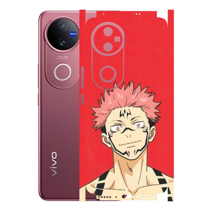 VIVO Z/V/X/T/U/S Series Phone Skins (All Models) - Ryomen Sukuna Fun Anime - Matte Finish (M-153) Vivo V50 5G