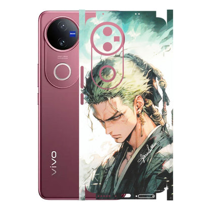 VIVO Z/V/X/T/U/S Series Phone Skins (All Models) - Pirate Hunter One Piece Anime - Matte Finish (M-157) Vivo V50 5G