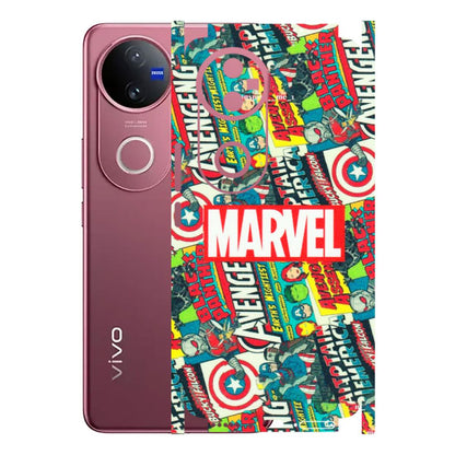 VIVO Z/V/X/T/U/S Series Phone Skins (All Models) - Marvel Comic Lover - Matte Finish (M-30) Vivo V50 5G