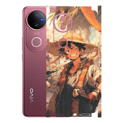 VIVO Z/V/X/T/U/S Series Phone Skins (All Models) - Anime Character Smile - Matte Finish (M-33) Vivo V50 5G