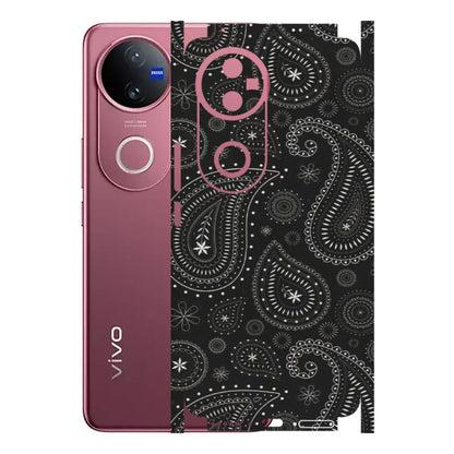 VIVO Z/V/X/T/U/S Series Phone Skins (All Models) - Black Sober Kerry - Matte Finish (M-37) Vivo V50 5G