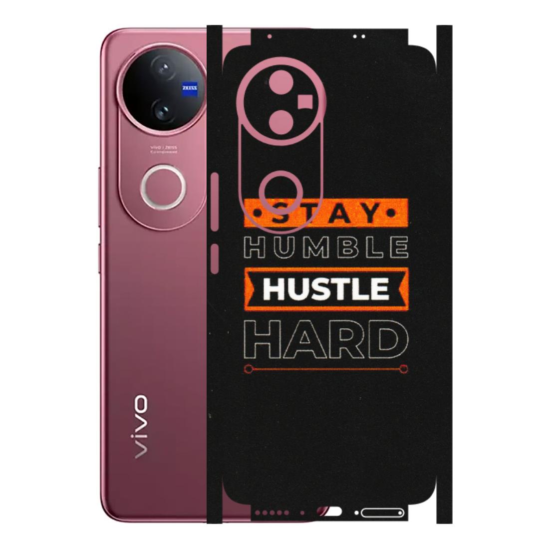 VIVO Z/V/X/T/U/S Series Phone Skins (All Models) - Stay Humble Stay Hard - Matte Finish (M-48) Vivo V50 5G