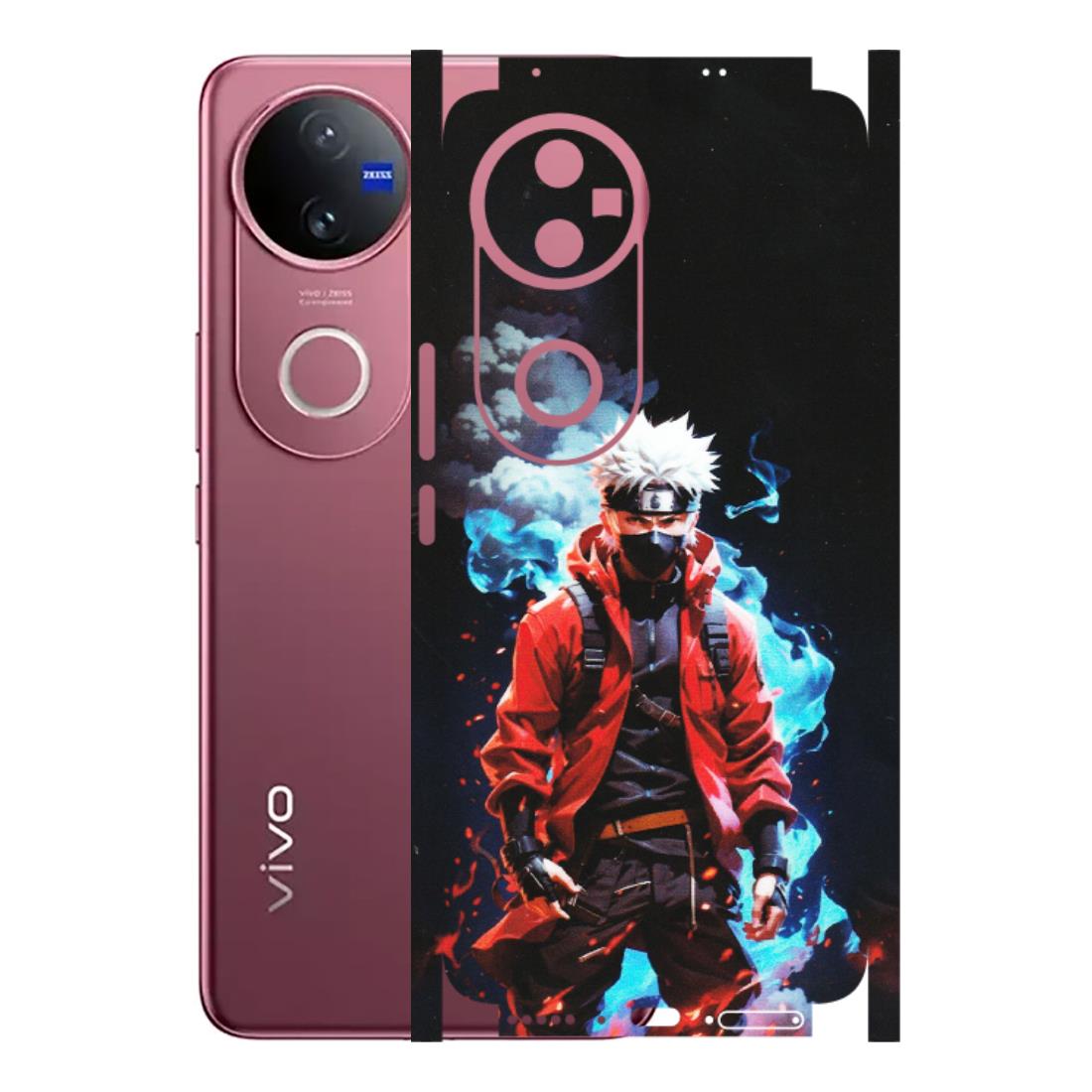 VIVO Z/V/X/T/U/S Series Phone Skins (All Models) - Kakashi Hatake Naruto - Matte Finish (M-60) Vivo V50 5G