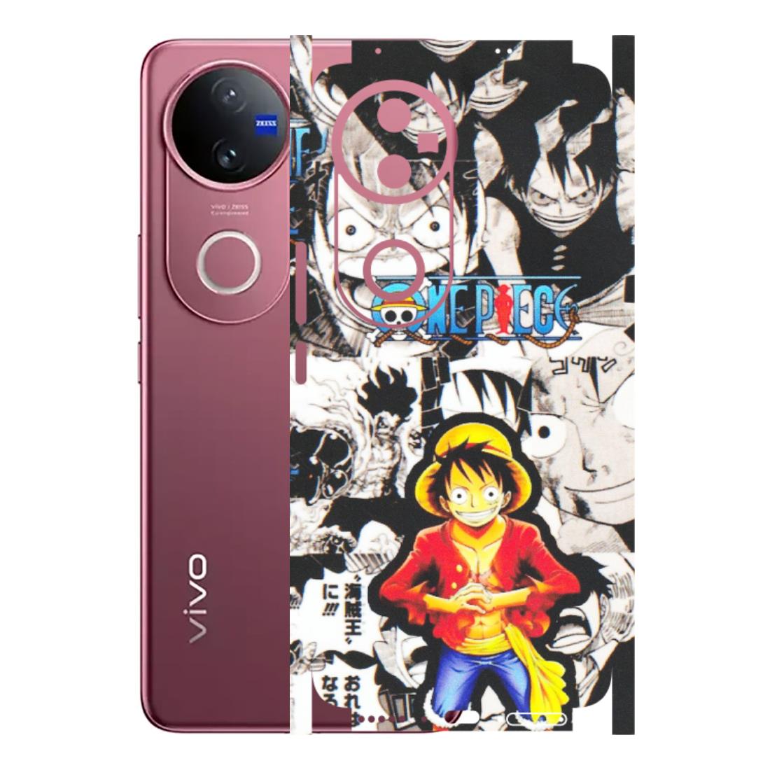 VIVO Z/V/X/T/U/S Series Phone Skins (All Models) - One Piece B&W - Matte Finish (M-63) Vivo V50 5G