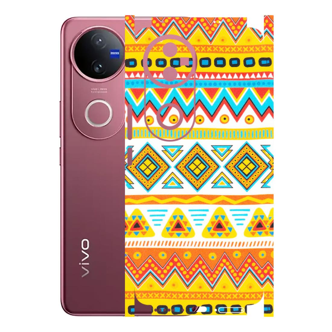 VIVO Z/V/X/T/U/S Series Phone Skins (All Models) - Mexican Abstract - Matte Finish (M-71) Vivo V50 5G